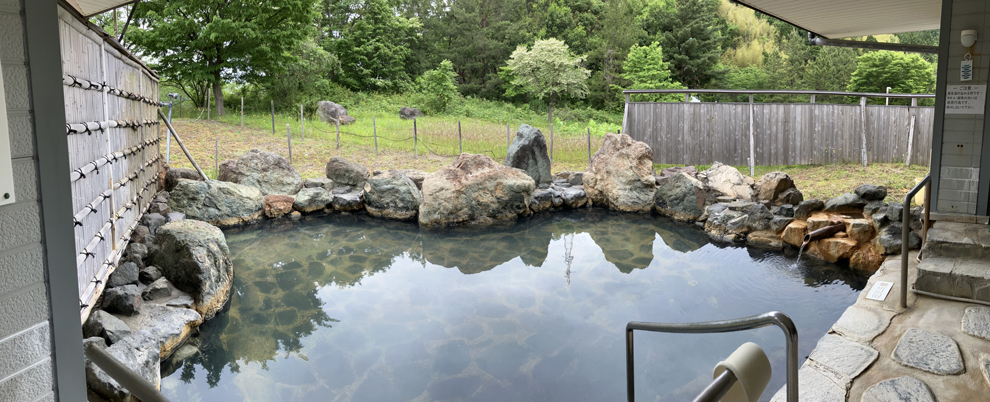 糸魚川温泉クアリゾート　ひすいの湯　露天風呂